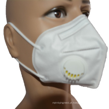 Máscara protetora descartável KN95 de Earloop não tecido de 4 dobras